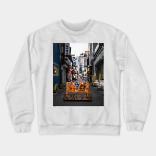 Shinjuku graffiti and street art Crewneck Sweatshirt